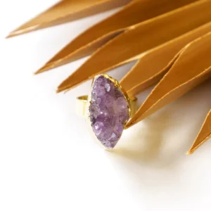 Bali Devi Druzy Ring