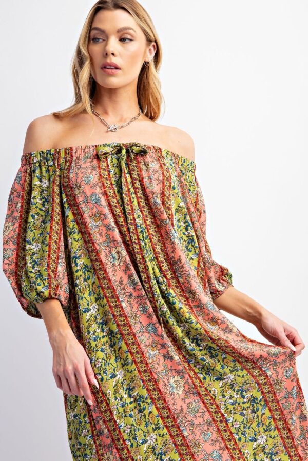 off shoulder bohemian dress philippines White Bohemian Off The Shoulder Ruffled Tassel High Waist Boho Maxi Dress, White / M