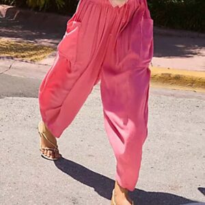 Bohemian Cotton Harem Pants